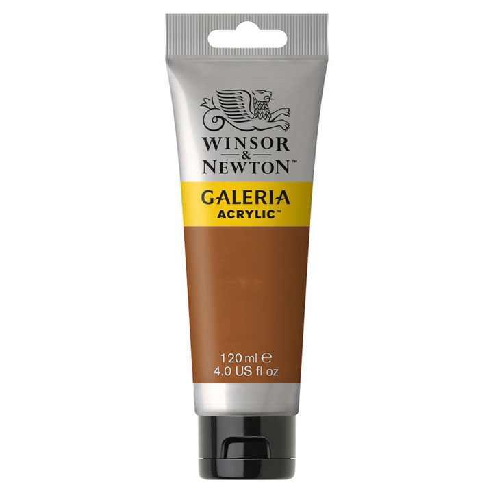 Winsor & Newton Galeria-Acrylfarbe - 120 ml | Raw Sienna Opaq,