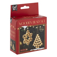 XMAS-Holzperlenset